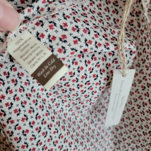 Christy Dawn Dahlia Dress Extended in Geo Ditsy Cream size 3X NWT - Picture 9 of 10